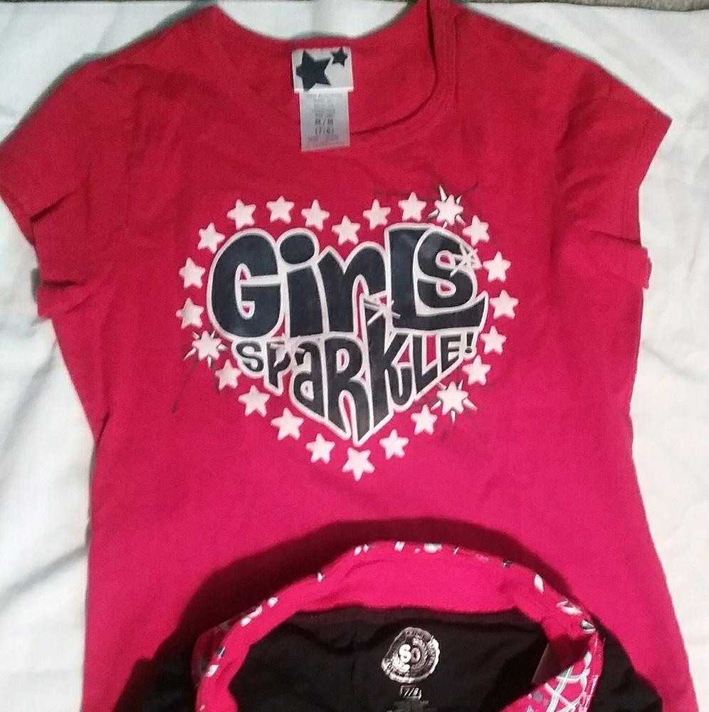 4th of July Girls Sparkle